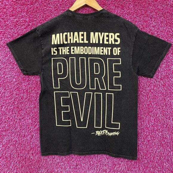 Bloody Disgusting John Carpenter's Halloween Micheal Myers T-Shirt Medium - Picture 4 of 5